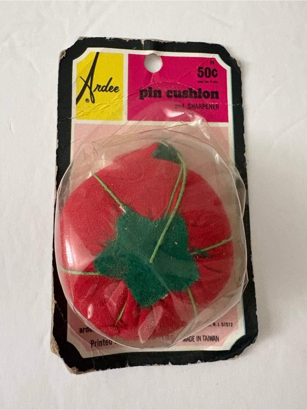 Pin Cushion Vintage Ardee Tomato Strawberry New